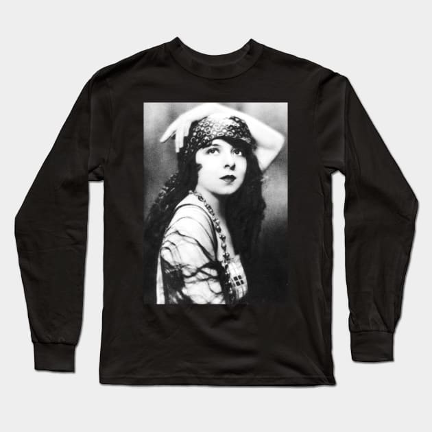 Colleen Moore: Holding It Down Long Sleeve T-Shirt by SILENT SIRENS